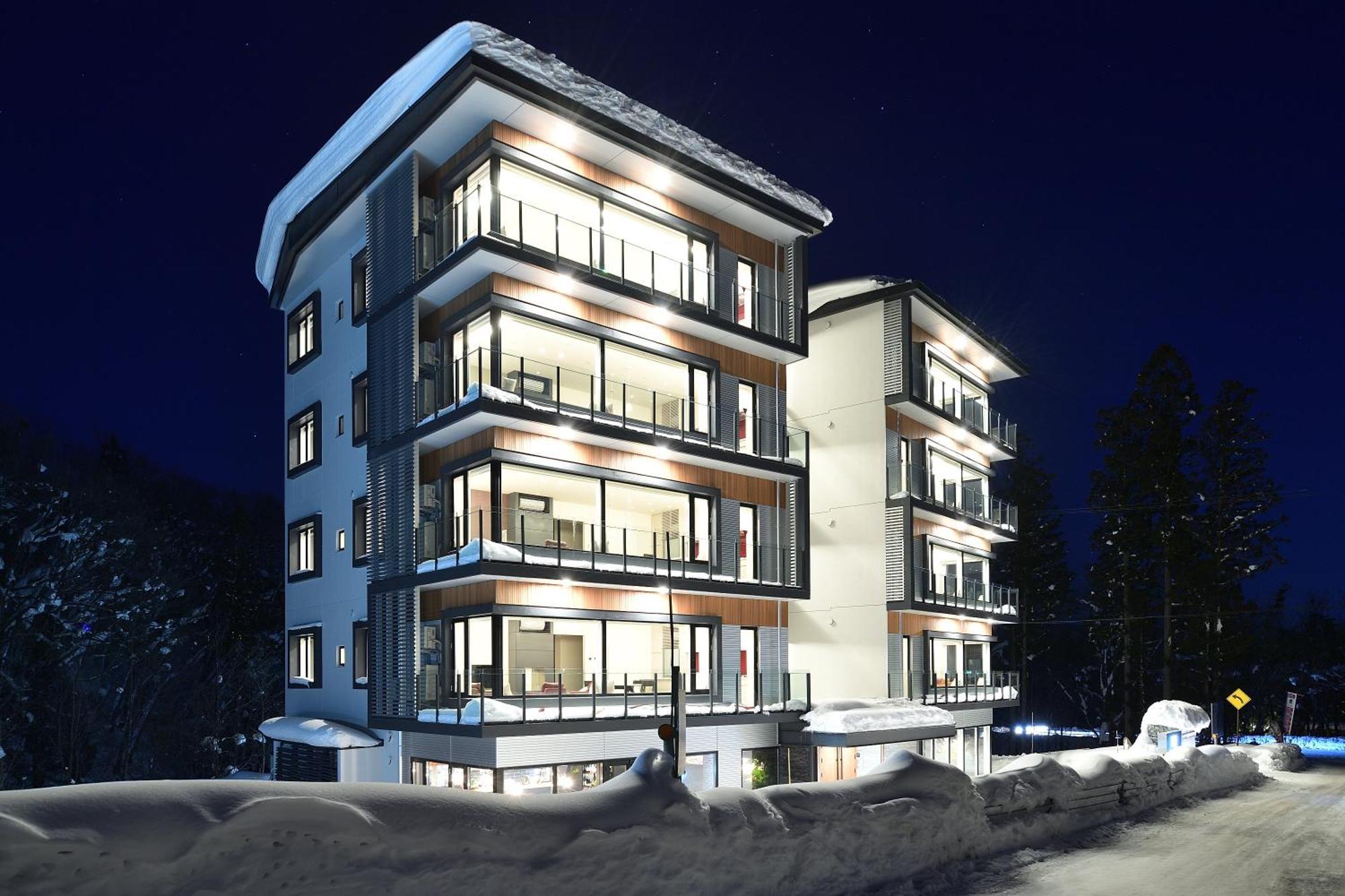 Hotel Mountain Side Hakuba Exterior foto